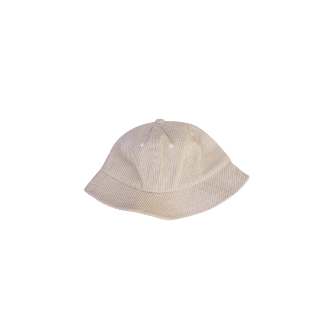 Corduroy Hat - Cream