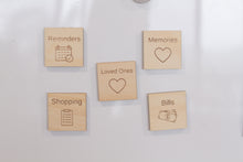 Load image into Gallery viewer, Wooden Fridge Magnet Set
