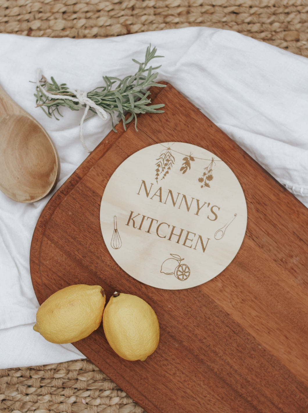 Personalised Magnetic Kitchen Sign