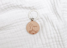Load image into Gallery viewer, Personalised Wooden Keyring
