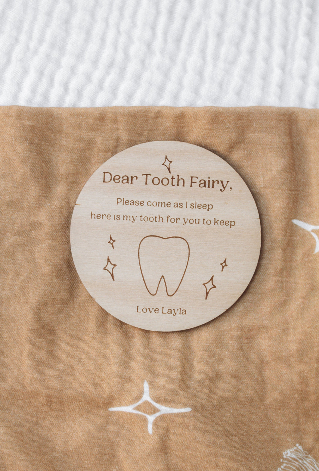 Personalised Tooth Fairy Disc