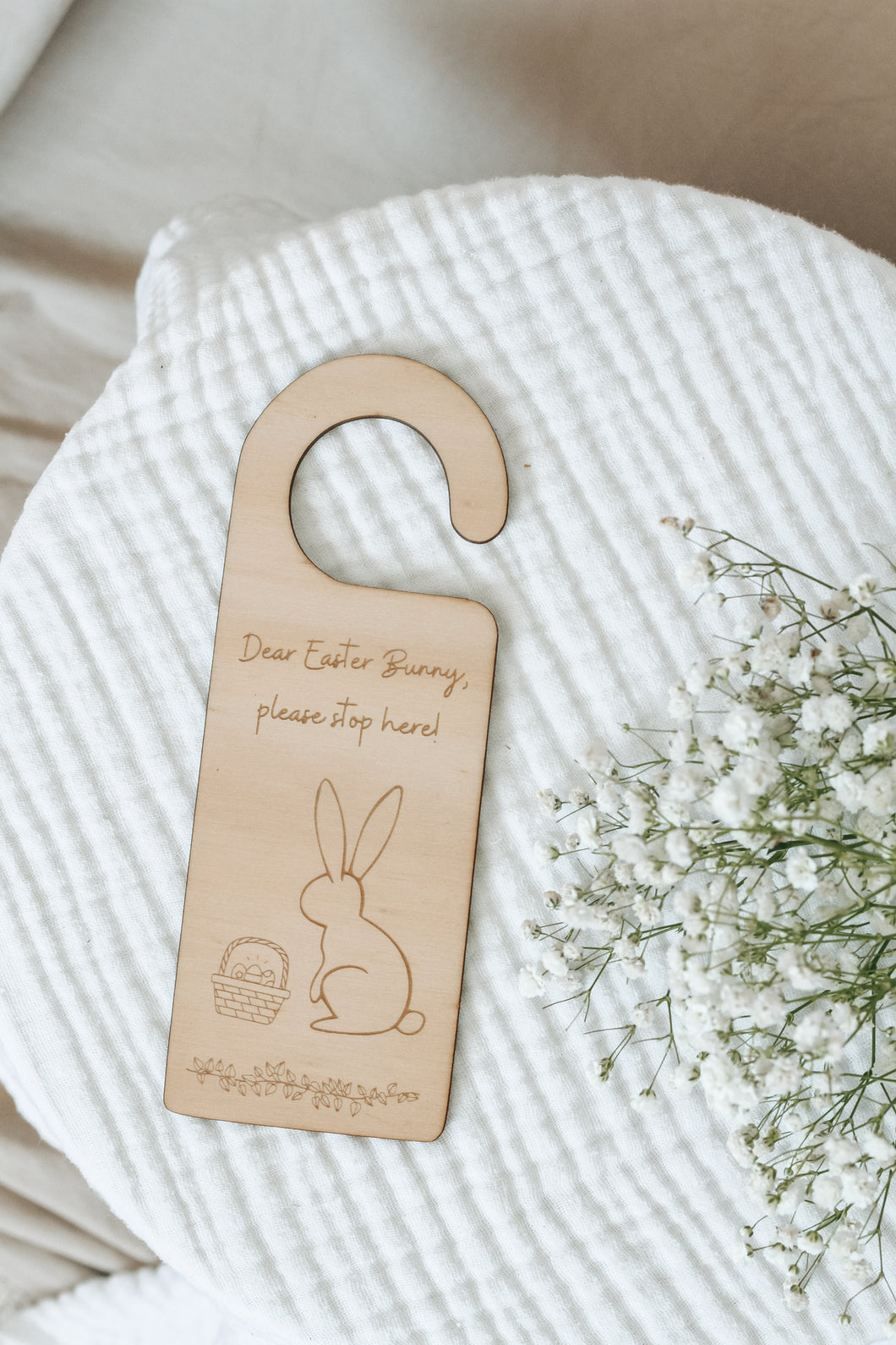 Easter Bunny Door Sign